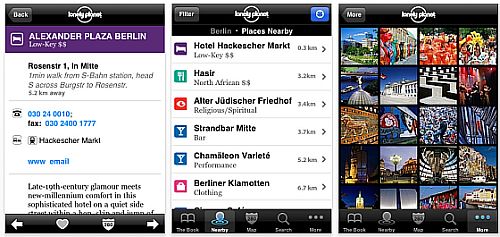 Screenshot Lonely Planet City Guide Berlin