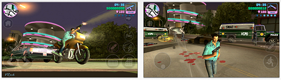 Grand Theft Auto: Vice City für iPhone, iPod Touch und iPad Screenshots